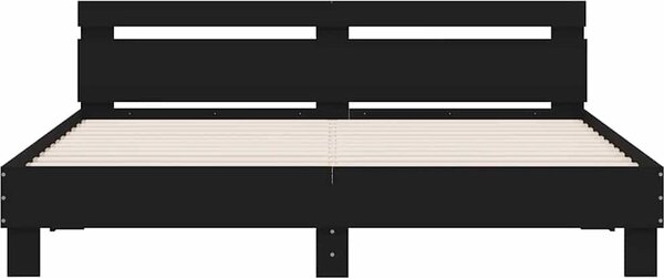 VidaXL Rám postele s čelo 180 x 200 cm Kompozitní dřevo [3207528] Barva: Bílá
