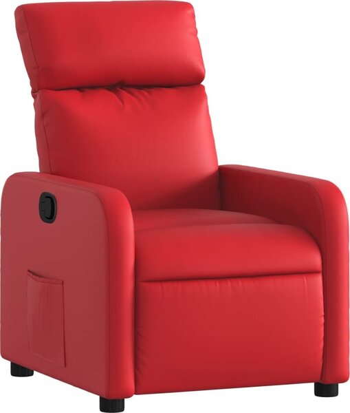 VidaXL Polohovací křeslo umělá kůže [374188] Barva: Hnědá