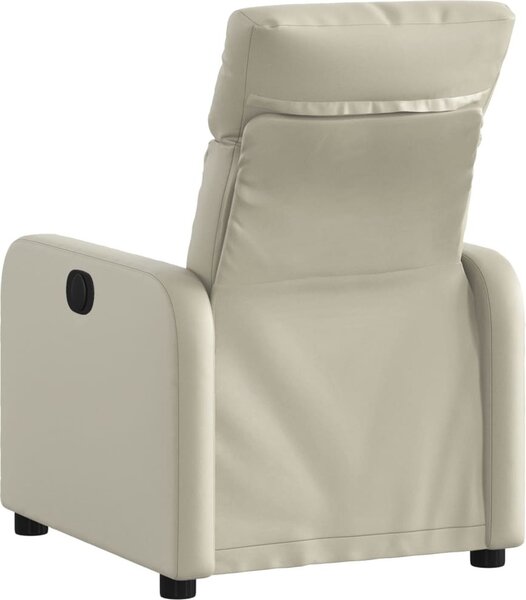 VidaXL Polohovací křeslo umělá kůže [374188] Barva: Hnědá