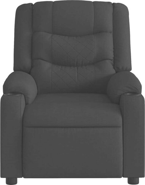 VidaXL Elektrické polohovací křeslo textil [3206569] Barva: Tmavě zelená