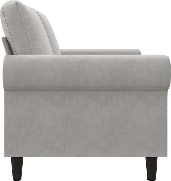 VidaXL 2místná pohovka 140 cm samet [359530] Barva: Žlutá