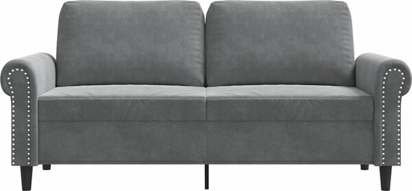 VidaXL 2místná pohovka 140 cm samet [359530] Barva: Žlutá