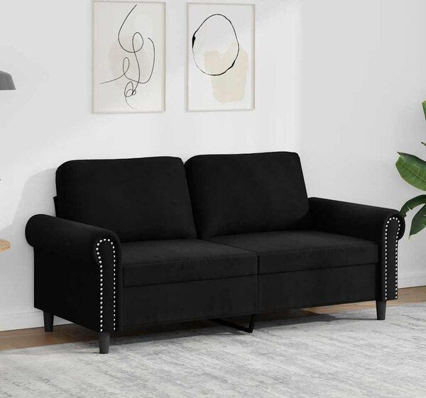 VidaXL 2místná pohovka 140 cm samet [359530] Barva: Žlutá