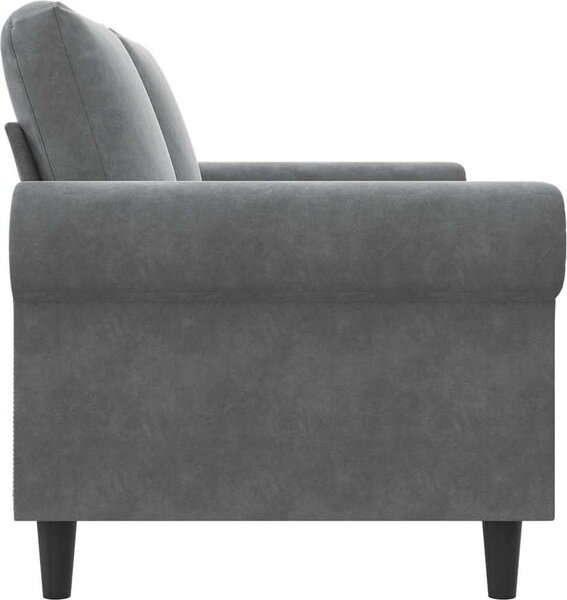 VidaXL 2místná pohovka 140 cm samet [359530] Barva: Žlutá