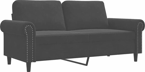 VidaXL 2místná pohovka 140 cm samet [359530] Barva: Žlutá