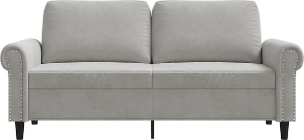 VidaXL 2místná pohovka 140 cm samet [359530] Barva: Žlutá