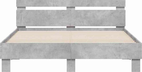 VidaXL Rám postele 140 x 200 cm Kompozitní dřevo [3207421] Barva: Bílá