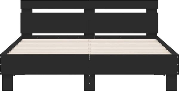 VidaXL Rám postele 140 x 200 cm Kompozitní dřevo [3207421] Barva: Bílá