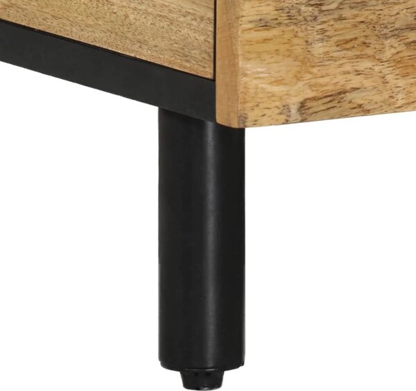 VidaXL Konferenční stolek 100 x 54 x 40 cm masivní mangovník [356903] Barva: Černá