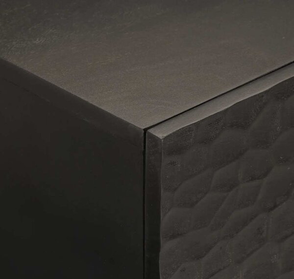 VidaXL Konferenční stolek 100 x 54 x 40 cm masivní mangovník [356903] Barva: Černá