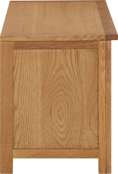 VidaXL Botník 90 x 37 x 45 cm masivní dubové dřevo [289189]