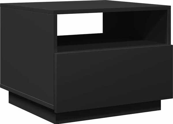 VidaXL Konferenční stolek s LED osvětlením 50 x 49 x 40 cm [839829] Barva: Betonová šedá