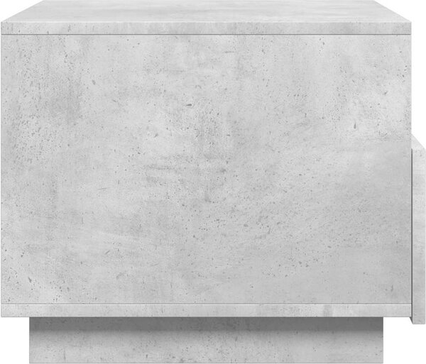 VidaXL Konferenční stolek s LED osvětlením 50 x 49 x 40 cm [839829] Barva: Betonová šedá