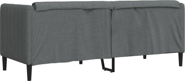 VidaXL Pohovka 2místná textil [372605] Barva: Tmavě šedá