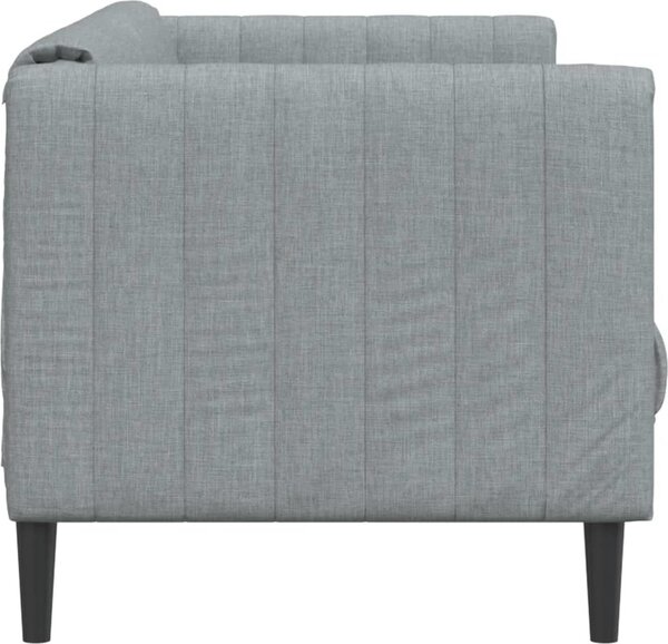 VidaXL Pohovka 2místná textil [372605] Barva: Tmavě šedá