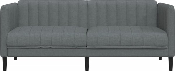 VidaXL Pohovka 2místná textil [372605] Barva: Tmavě šedá