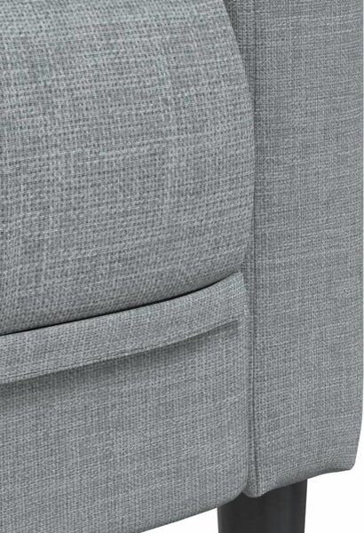 VidaXL Pohovka 2místná textil [372605] Barva: Tmavě šedá