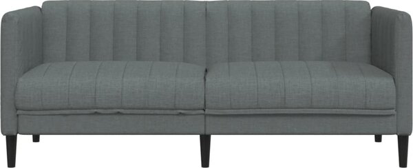 VidaXL Pohovka 2místná textil [372605] Barva: Tmavě šedá