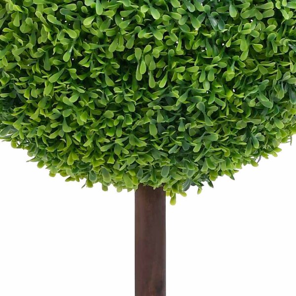 VidaXL Umělý zimostráz ve tvaru koule s květináčem zelený 50 cm [336509]