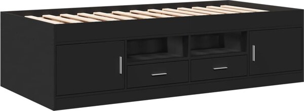 VidaXL Válenda se zásuvkami bez matrace 90 x 190 cm [3280252] Barva: Bílá