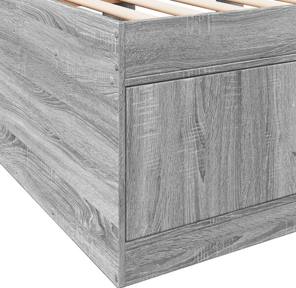 VidaXL Válenda se zásuvkami bez matrace 90 x 190 cm [3280252] Barva: Bílá