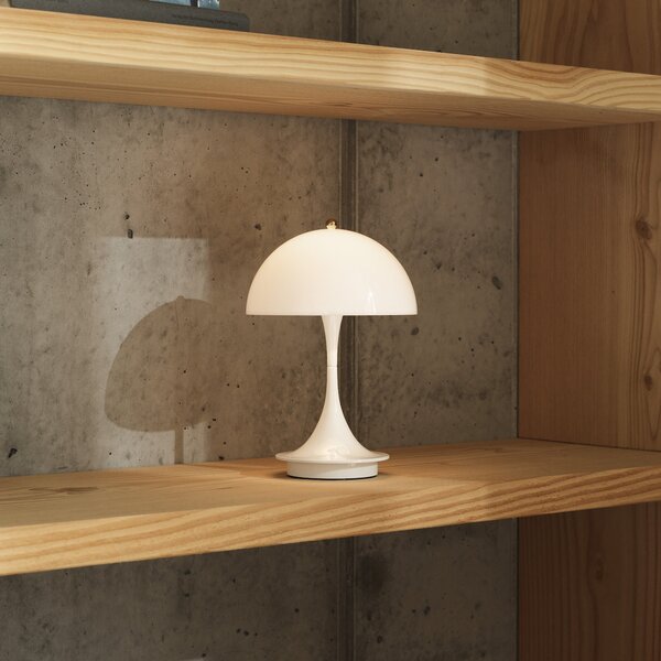 LOUIS POULSEN Přenosná lampa Panthella 160, Opal beige