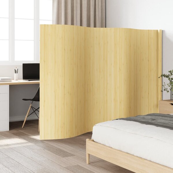 VidaXL Paraván šířka 400 cm výška 165 cm bambus [377000] Barva: Hnědá