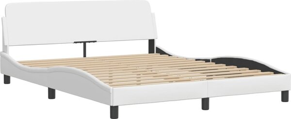 VidaXL Rám postele s LED bez matrace Zadar 160 x 200 cm [3214118] Barva: Černá