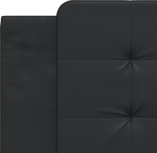 VidaXL Rám postele s LED bez matrace Zadar 180 x 200 cm [3214124] Barva: Černá