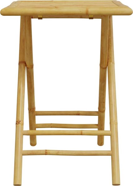 VidaXL Skládací zahradní stůl 55 x 55 x 75 cm bambus [365878]