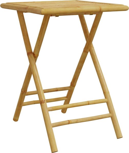 VidaXL Skládací zahradní stůl 55 x 55 x 75 cm bambus [365878]