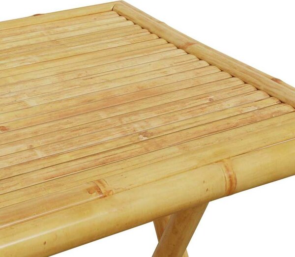VidaXL Skládací zahradní stůl 55 x 55 x 75 cm bambus [365878]