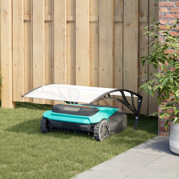 VidaXL Garáž pro robotickou sekačku černá 80 x 101 x 46 cm [4008206]
