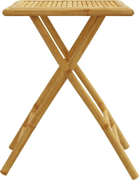 VidaXL Skládací zahradní stůl 55 x 55 x 75 cm bambus [365878]