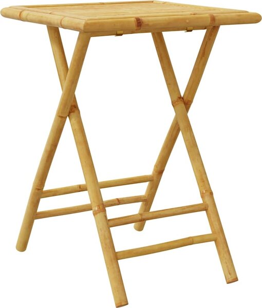 VidaXL Skládací zahradní stůl 55 x 55 x 75 cm bambus [365878]