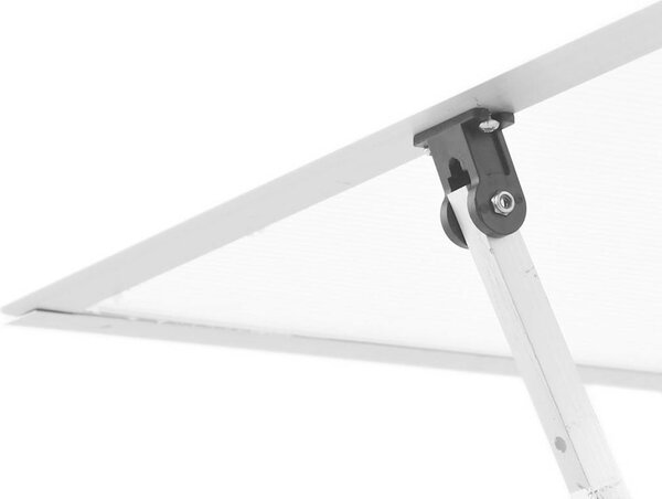 VidaXL Skleník s podkladovým rámem 169 x 169 x 202 cm hliník [4005831] Barva: Zelená