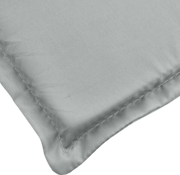 VidaXL Poduška na zahradní lavici vínová melanž 150 x 50 x 7 cm textil [4002553] Barva: melanžová taupe