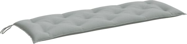 VidaXL Poduška na zahradní lavici vínová melanž 150 x 50 x 7 cm textil [4002553] Barva: melanžová taupe