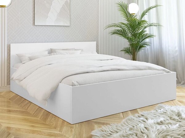 Manželská postel 180x200 HEROSA - alpská bílá