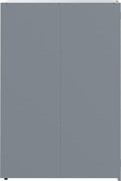 VidaXL Box na 4 popelnice 276 x 79 x 117 cm ocel [3279989] Barva: antracitová