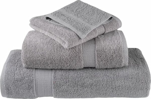VidaXL 8dílná sada ručníků Premium SOLUND 600 g/m² [137541] Barva: Bílá