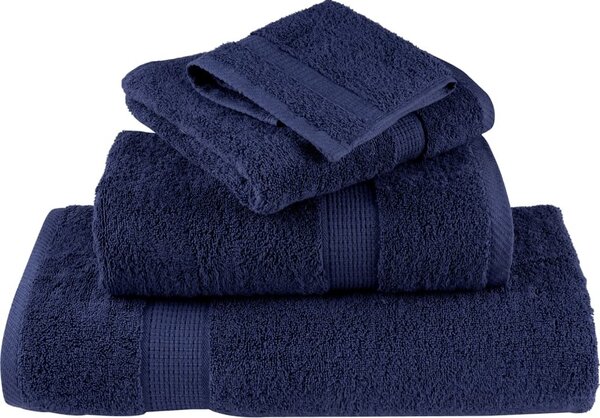 VidaXL 8dílná sada ručníků Premium SOLUND 600 g/m² [137541] Barva: Bílá