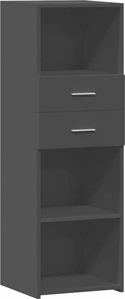 VidaXL Skříň highboard 40 x 42,5 x 124 cm kompozitní dřevo [846160] Barva: dub sonoma