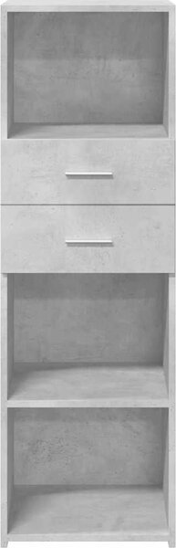 VidaXL Skříň highboard 40 x 42,5 x 124 cm kompozitní dřevo [846160] Barva: dub sonoma