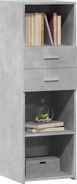 VidaXL Skříň highboard 40 x 42,5 x 124 cm kompozitní dřevo [846160] Barva: dub sonoma