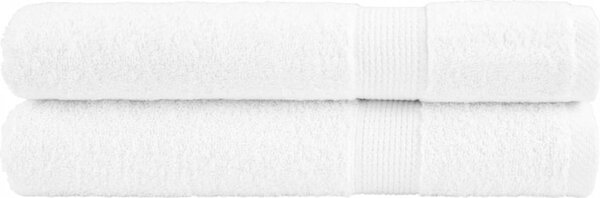 VidaXL Premium ručníky SOLUND 2 ks 100 x 200 cm 600 g/m² [137172] Barva: Šedá