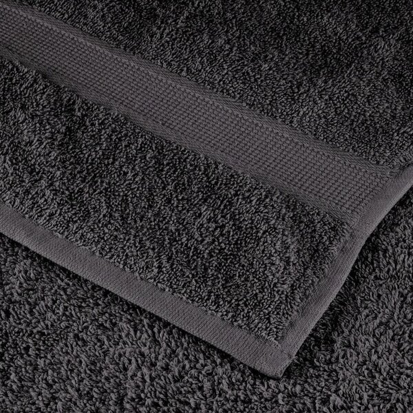 VidaXL Premium ručníky SOLUND 2 ks 100 x 200 cm 600 g/m² [137172] Barva: Šedá