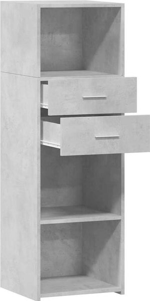 VidaXL Skříň highboard 40 x 42,5 x 124 cm kompozitní dřevo [846160] Barva: dub sonoma