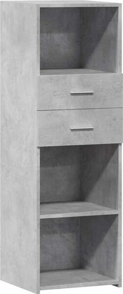 VidaXL Skříň highboard 40 x 42,5 x 124 cm kompozitní dřevo [846160] Barva: dub sonoma
