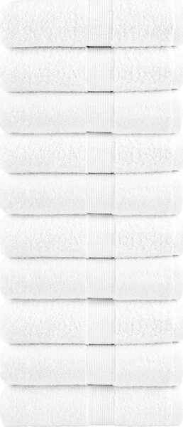 VidaXL Prémiové mycí utěrky SOLUND 10 ks 30x30 cm 600 g/m² [137118] Barva: antracitová